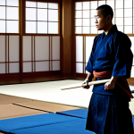 Kendo Video Production**

"A well-lit dojo setting, camera focused on a fully clothed Kendo practitioner demonstrating techniques. Appropriate attire, safe for work, professional lighting, clear sound equipment visible. Perfect anatomy, natural proportions, modest setting."

**