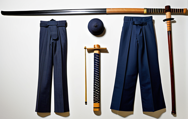 Kendo Equipment Comparison**
"A well-lit photograph of various essential Kendo equipment (Bogu, Shinai, Kendogi) laid out neatly on a clean surface. The arrangement emphasizes budget-friendly options alongside higher-end models. All equipment is in good condition and demonstrates proper care. Focus is on showcasing the differences in material and construction that affect price and quality. Safe for work, appropriate content, fully clothed (example: Kendogi displayed folded), professional product photography, realistic, high detail, perfect anatomy (if any part of a person is visible, like hands), modest, family-friendly."
**